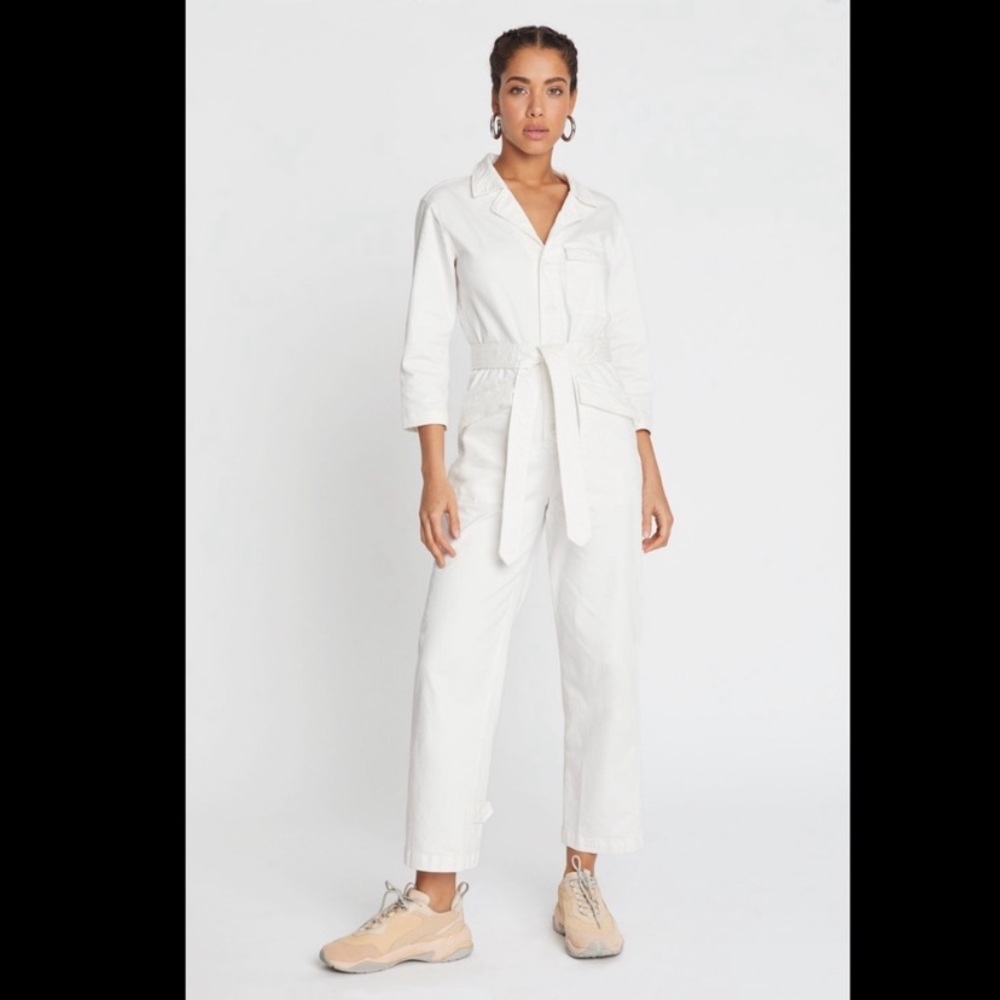 Choosy White Out Jumpsuit